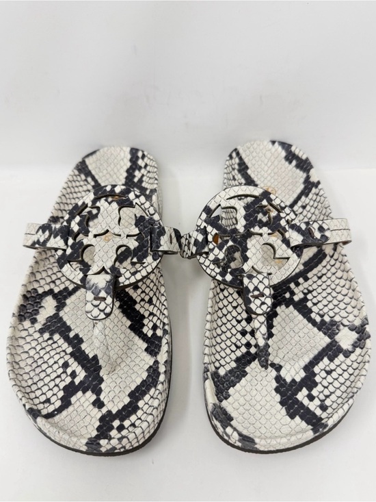 Tory Burch Shoes - Tory Burch Miller Cloud Sandal. Leather python. Size 7.5